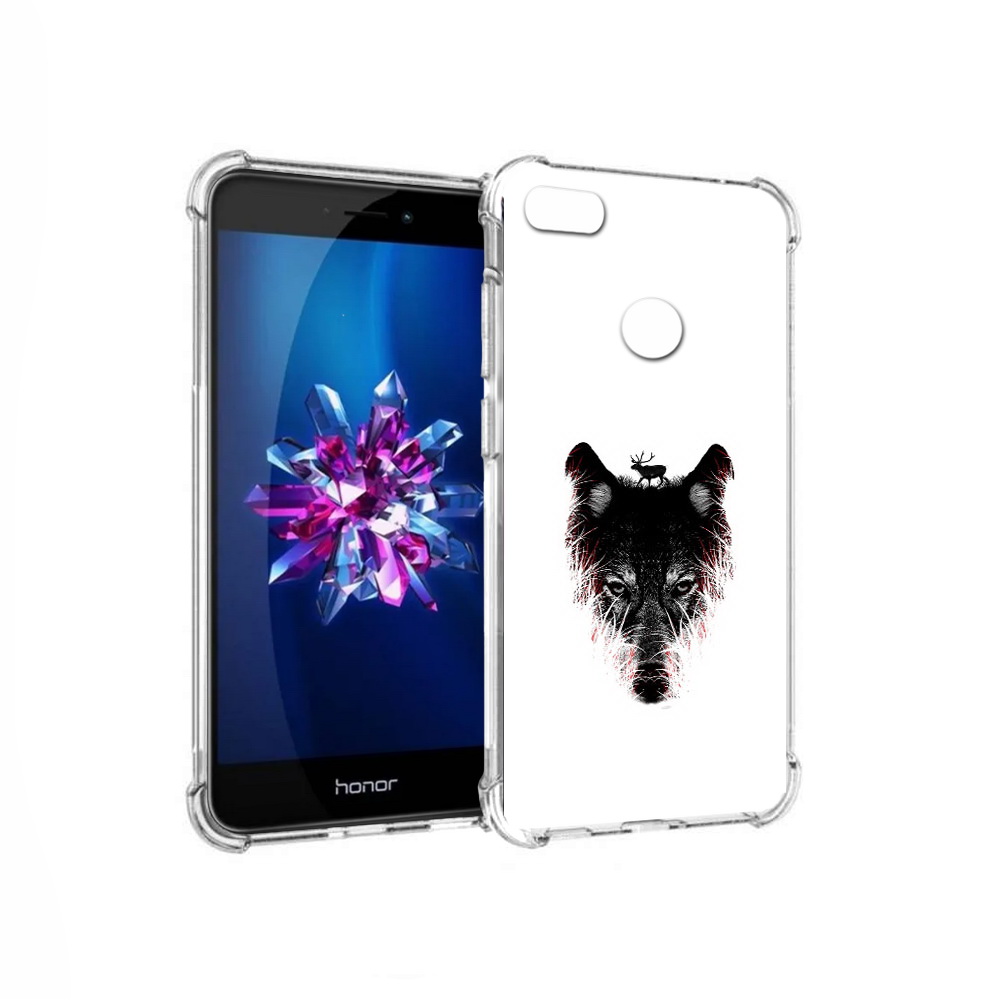 

Чехол MyPads Tocco для Honor 8 Lite волк в траве (PT62584.26.267), Прозрачный, Tocco