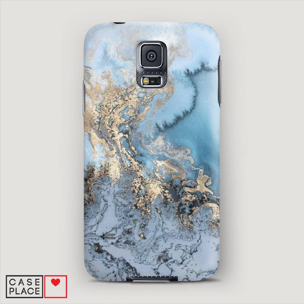 

Чехол Awog "Морозная лавина синяя" для Samsung Galaxy S5 mini, 24220-2