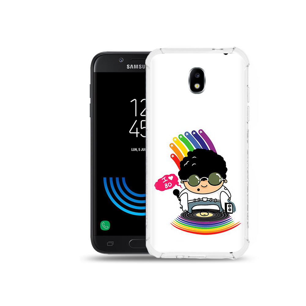

Чехол MyPads Tocco для Samsung Galaxy J5 (2017) Я люблю 80-е, Прозрачный, Tocco