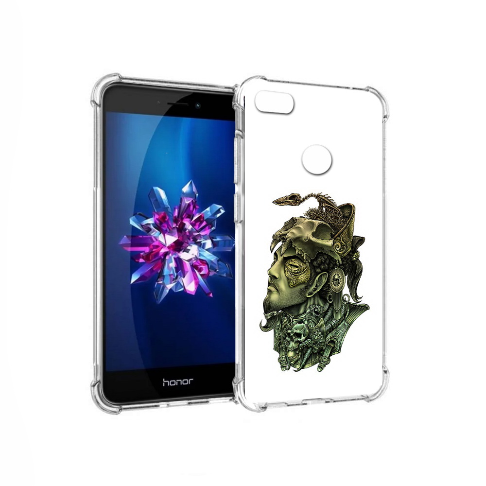 

Чехол MyPads Tocco для Honor 8 Lite бронзовый воин (PT62584.26.248), Прозрачный, Tocco