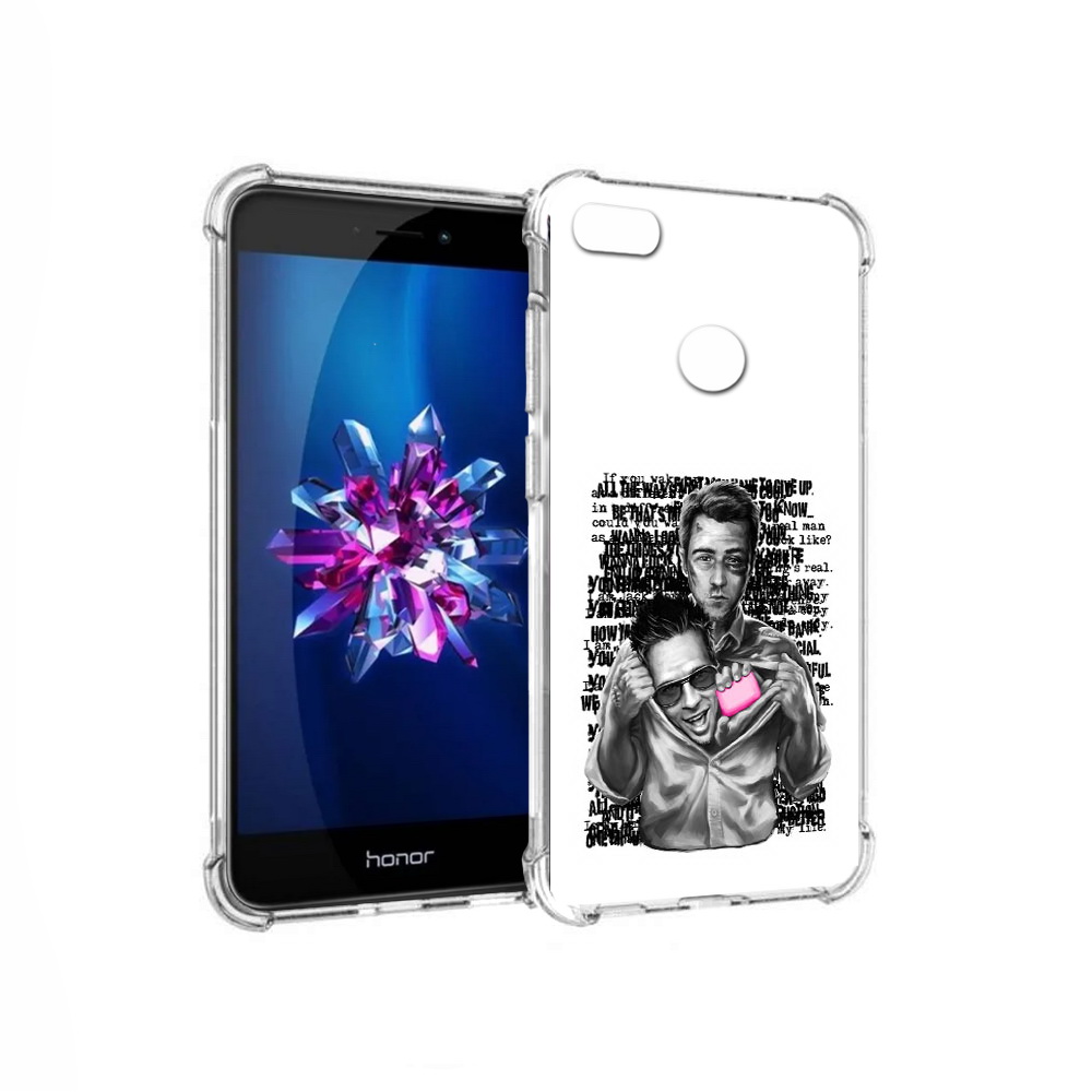 

Чехол MyPads Tocco для Honor 8 Lite бойцовский клуб (PT62584.26.242), Прозрачный, Tocco
