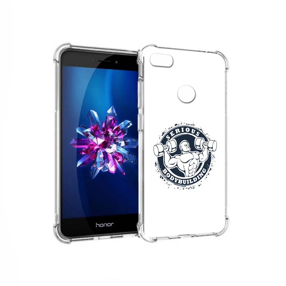 

Чехол MyPads Tocco для Honor 8 Lite бодибилдинг воля к победе (PT62584.26.231), Прозрачный, Tocco