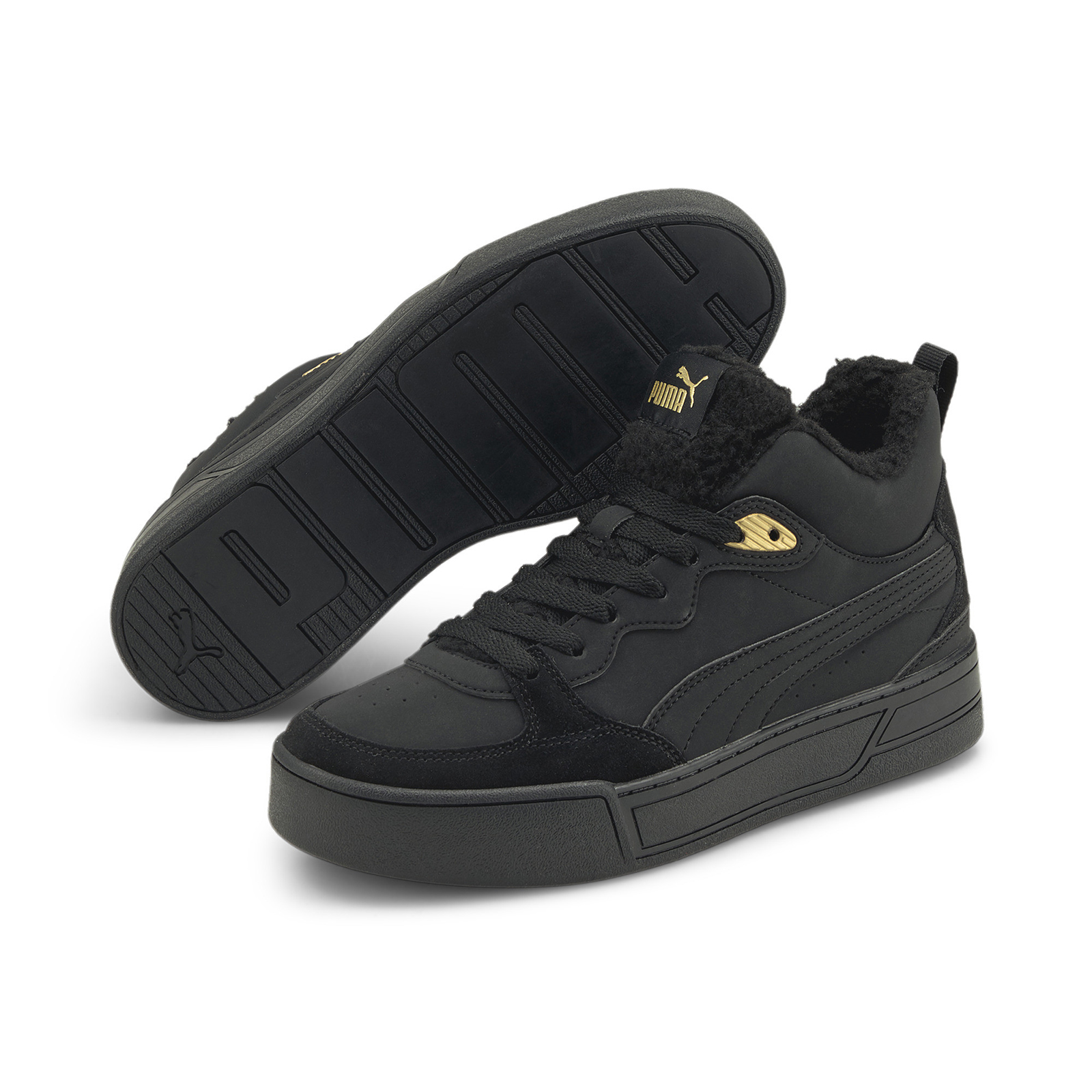 

Кроссовки женские PUMA Puma Skye Demi Teddy Ws черные 6.5 UK, Puma Skye Demi Teddy Ws