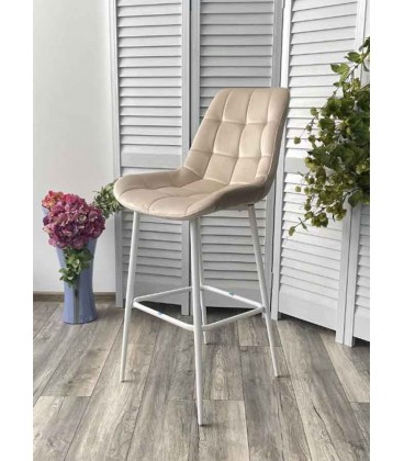 

Полубарный стул М-Сити, бежевый/белый, ХОФМАН