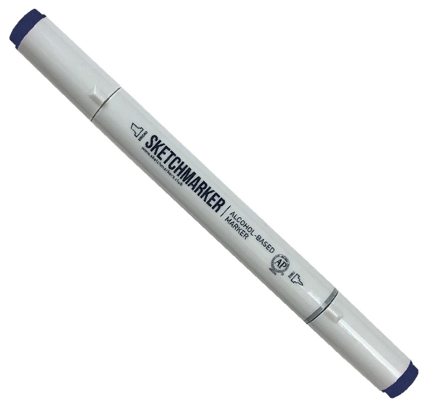 

Маркер Sketchmarker двухсторонний на спиртовой основе для скетчинга цвет B80 Морская волна, Синий
