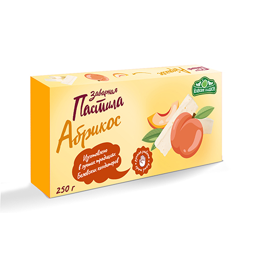Пастила Белевские сладости заварная Абрикос, 2 шт по 250 г