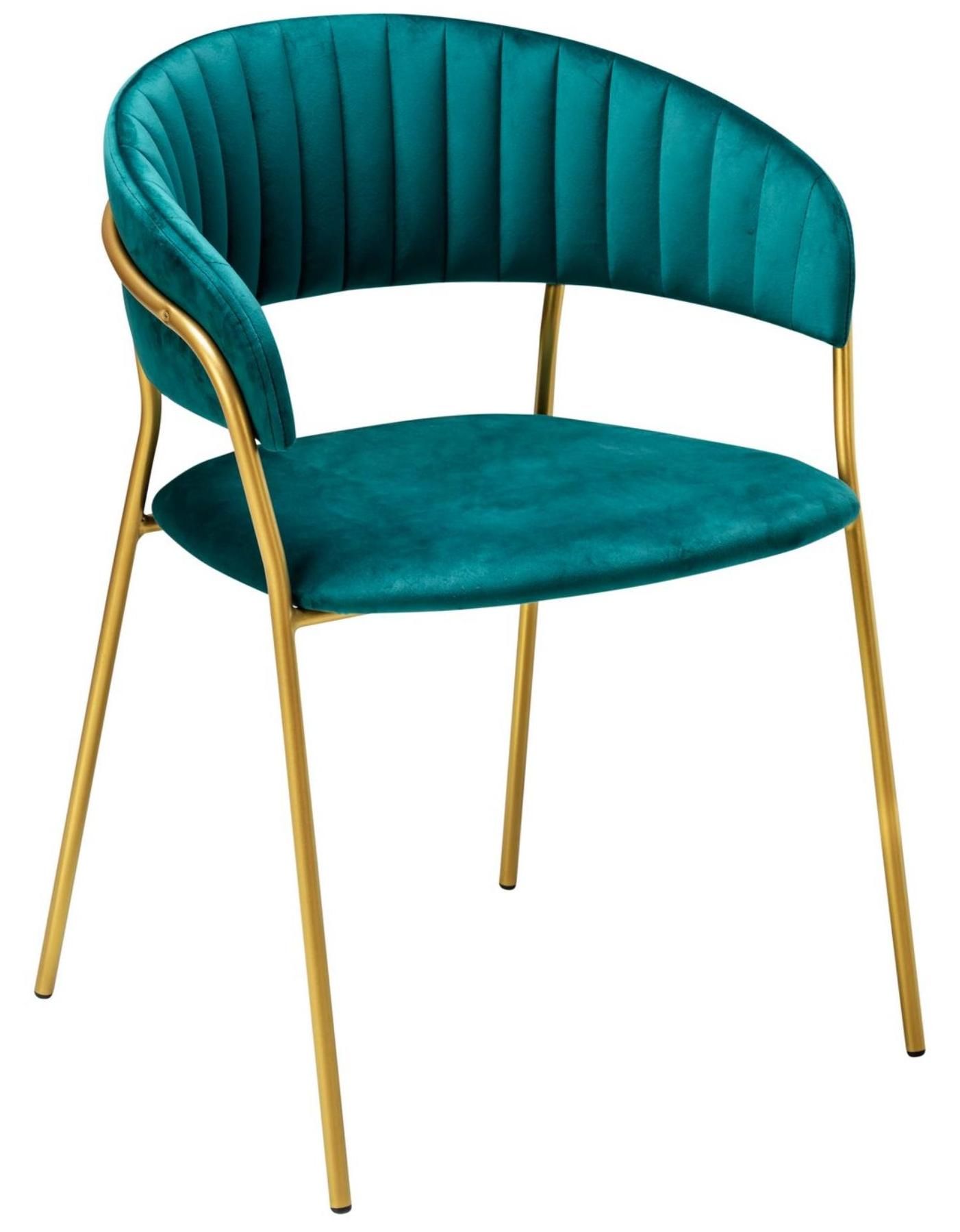 Кресло Helvant Lortmen Aquamarin gold