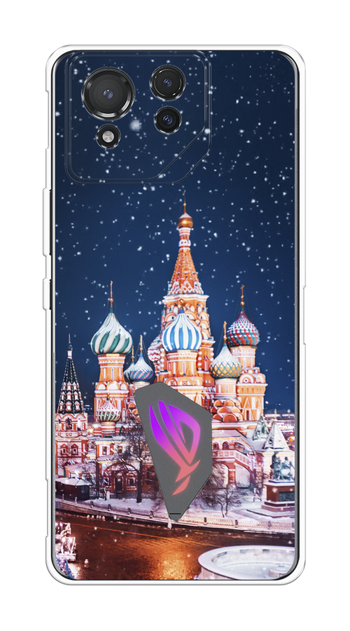 

Чехол на Asus ROG Phone 8 "Москва 1", Коричневый;синий;белый, 45150-1