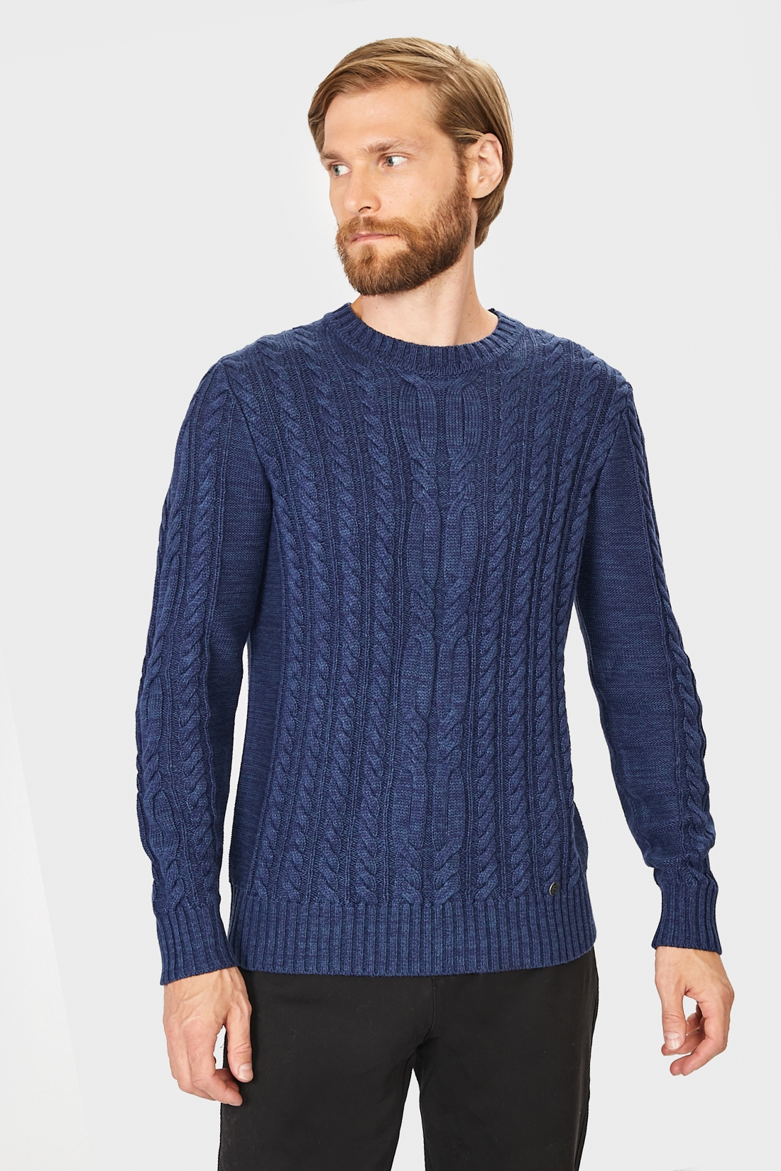 

Джемпер мужской Baon B631514 синий XL