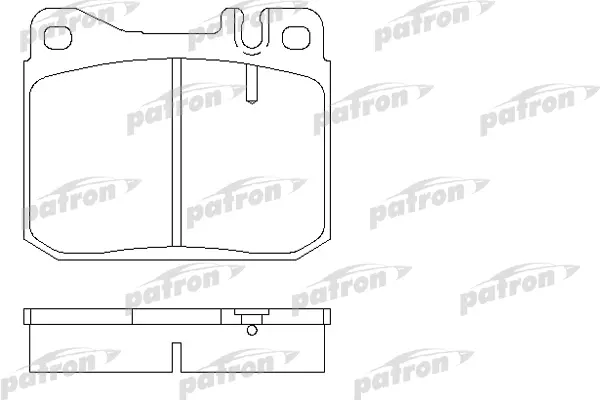 Тормозные колодки PATRON дисковые PBP129