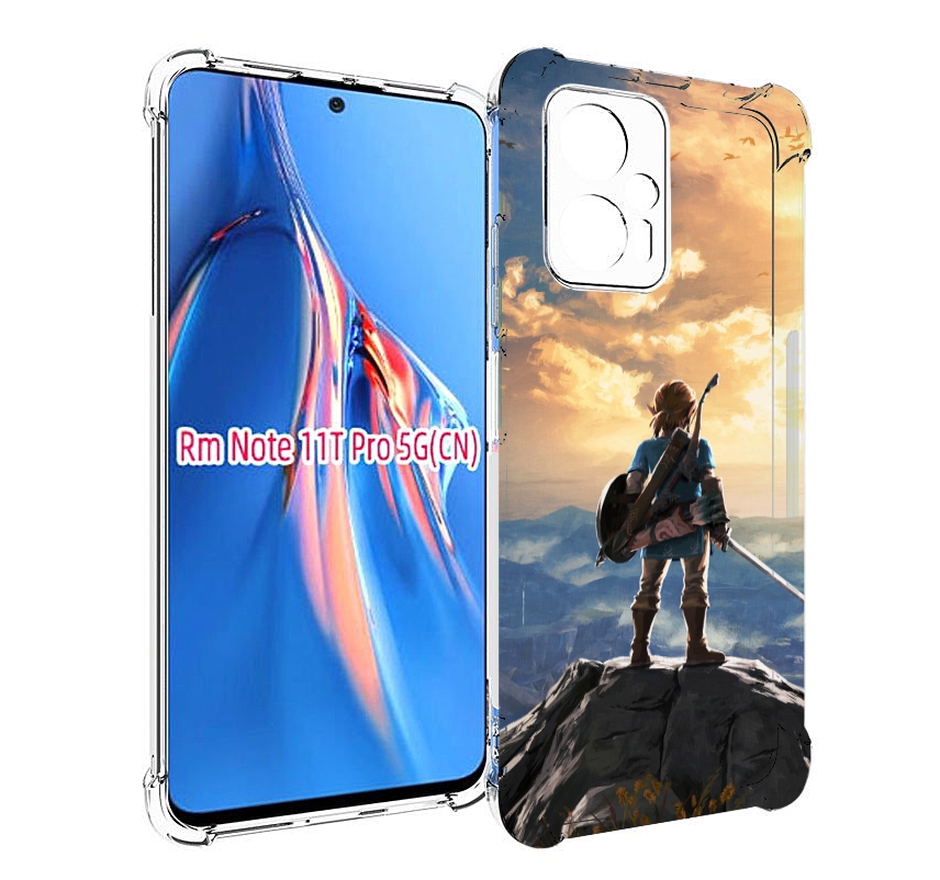 

Чехол MyPads The Legend of Zelda для Xiaomi Redmi Note 11T Pro / 11T Pro Plus / Poco X4..., Прозрачный, Tocco