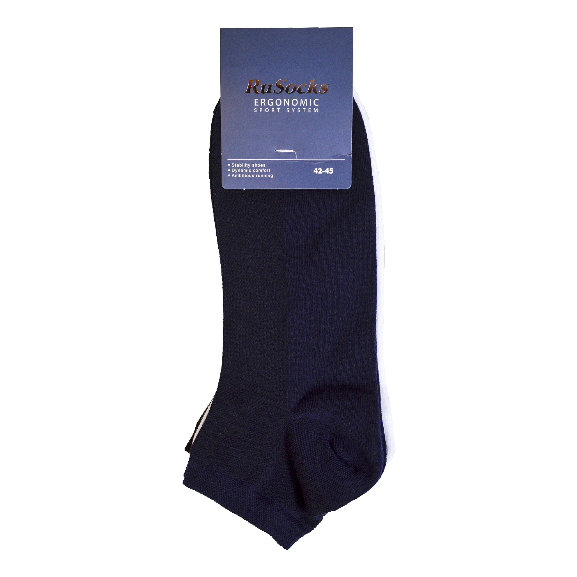 

Комплект носков мужских Rusocks черных 27-29, Черный