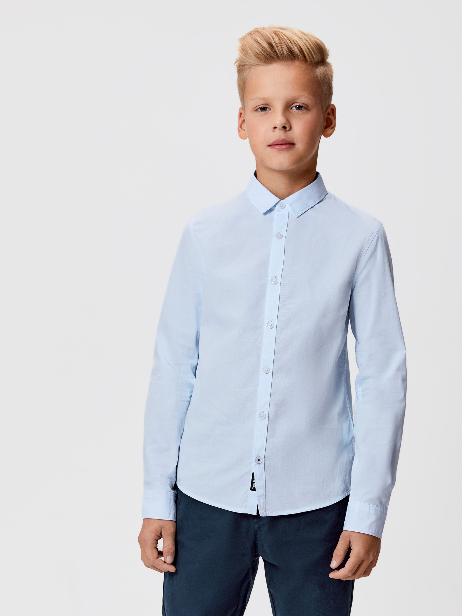 Рубашка детская Acoola 20140280124, голубой, 152
