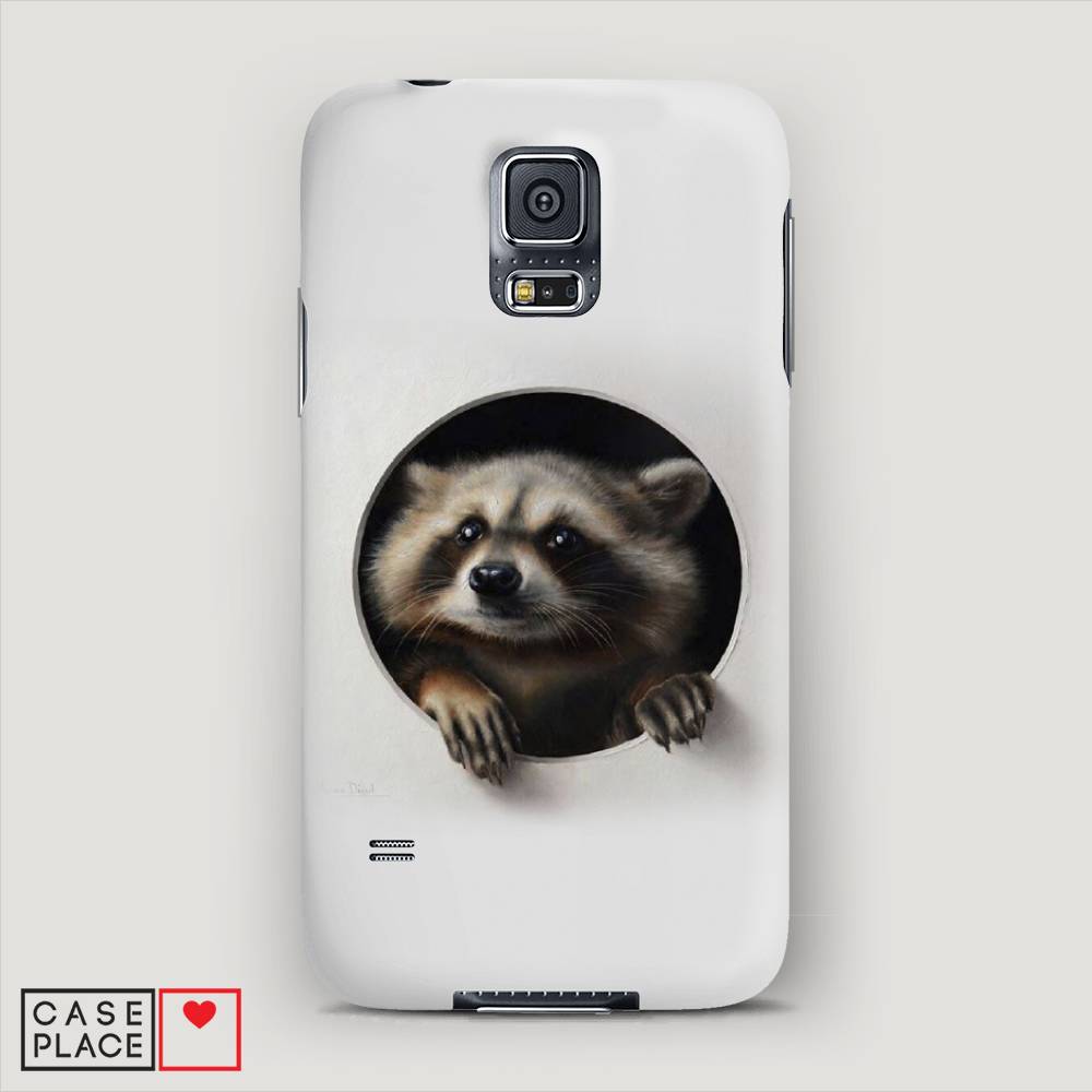 

Чехол Awog "Любопытный енот" для Samsung Galaxy S5 mini, 24220-1
