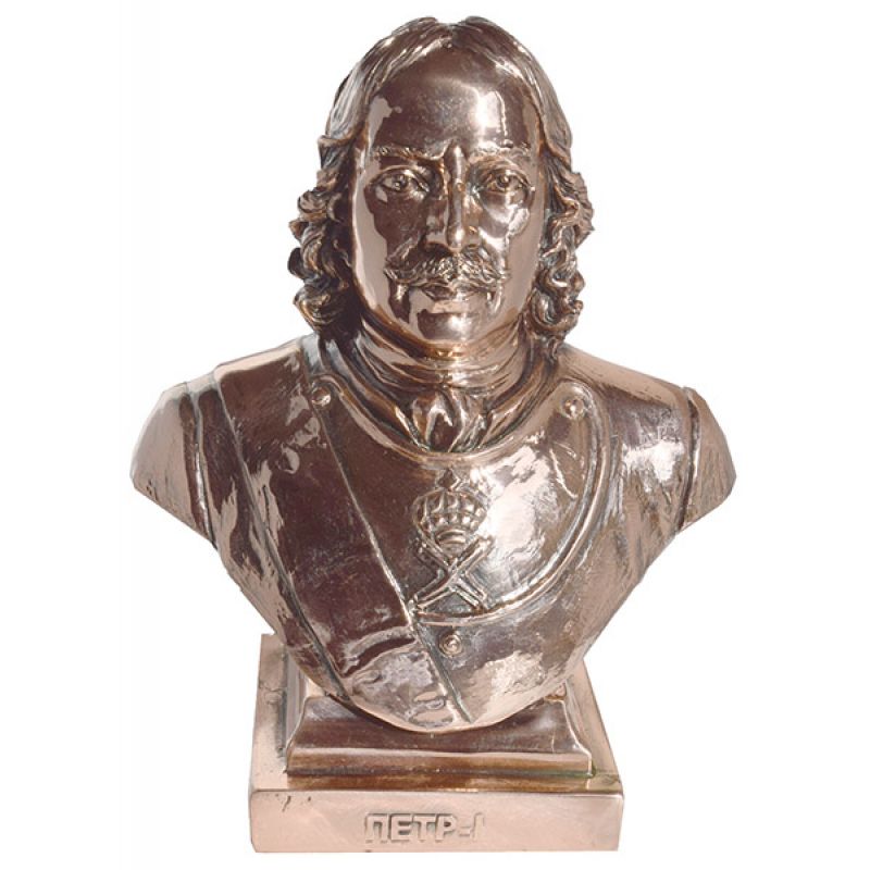 

Бюст Петр I BRONZE, Бюст Петр I