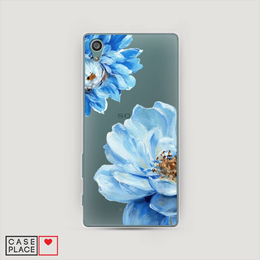 

Чехол Awog на Sony Xperia Z5 (Z5 Dual) "Голубые клематисы", Разноцветный, 52150-8