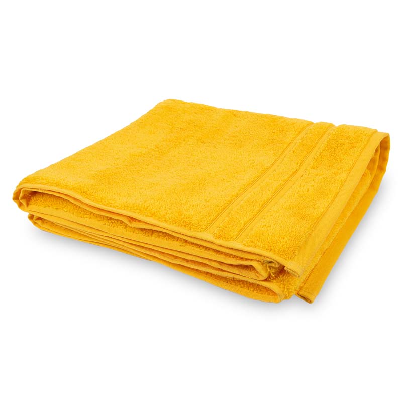Полотенце махровое Pappel Cirrus/S 70x140, цвет желтый