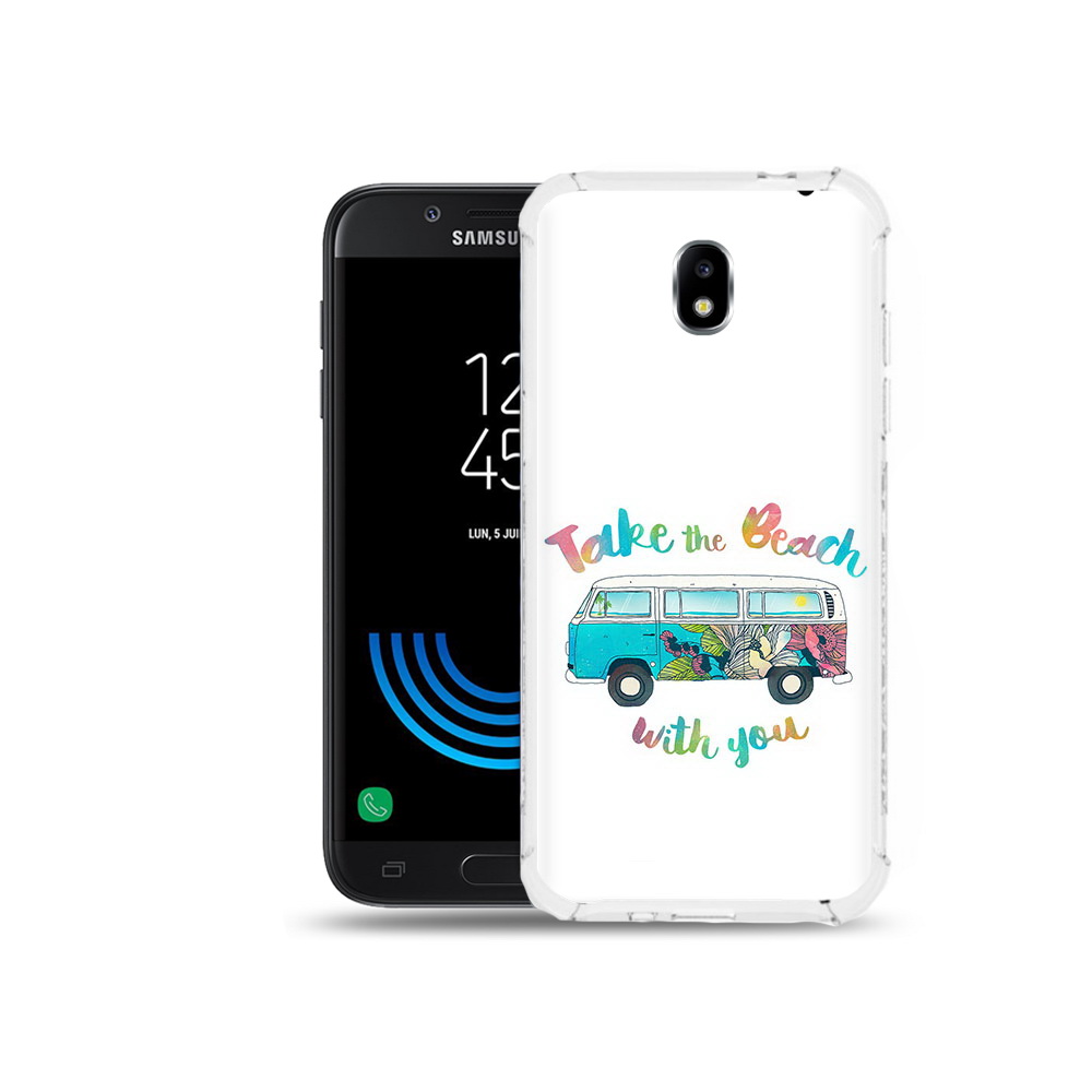 Чехол MyPads Tocco для Samsung Galaxy J5 (2017) Хиппи автобус