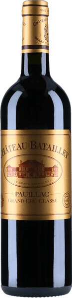

Вино Chateau Batailley, Pauillac AOC Grand Cru Classe, 2015, 0,75 л