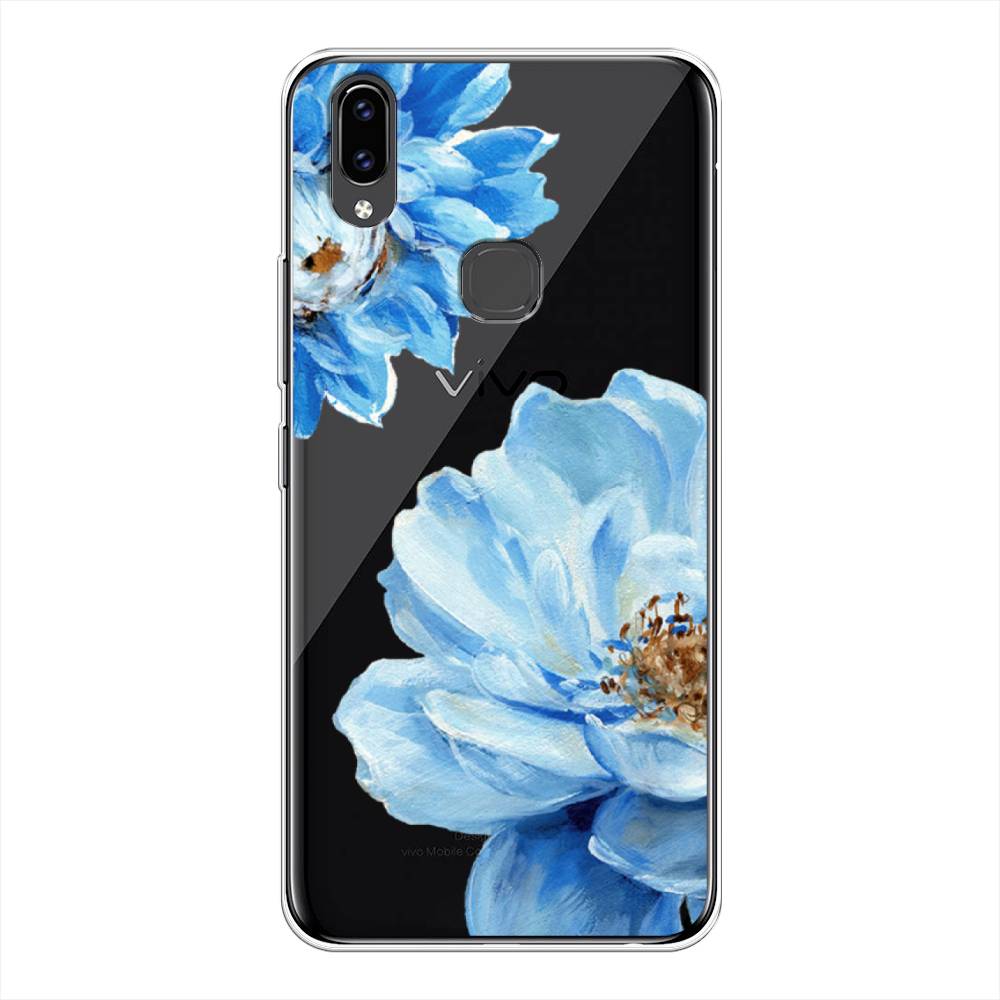 

Чехол Awog на Vivo V9 "Голубые клематисы", Разноцветный, 260150-8