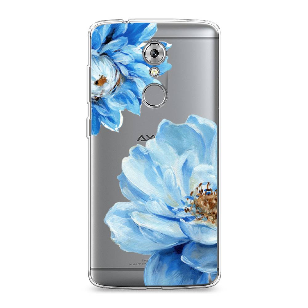 

Чехол Awog на ZTE Axon 7 / ЗТЕ Axon 7 "Голубые клематисы", Разноцветный, 131450-8