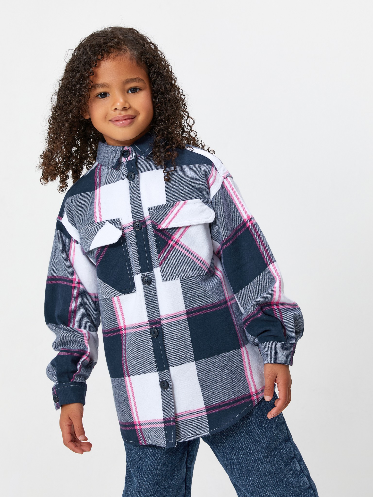 Рубашка детская Acoola 20220260061, синий, 116