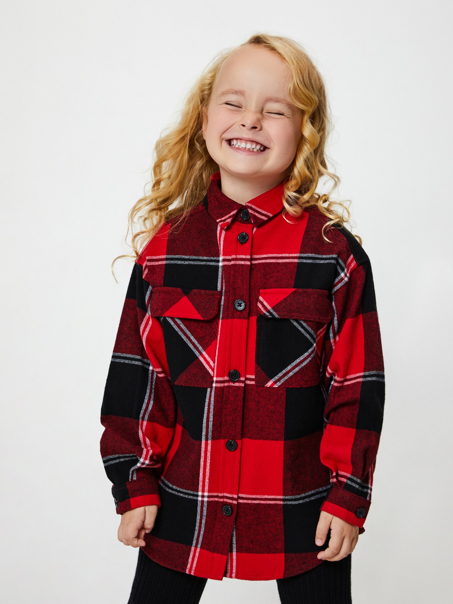 Рубашка детская Acoola 20220260061, красный, 122