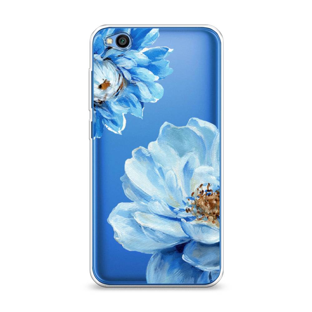 

Чехол Awog на Xiaomi Redmi Go "Голубые клематисы", Разноцветный, 35150-8