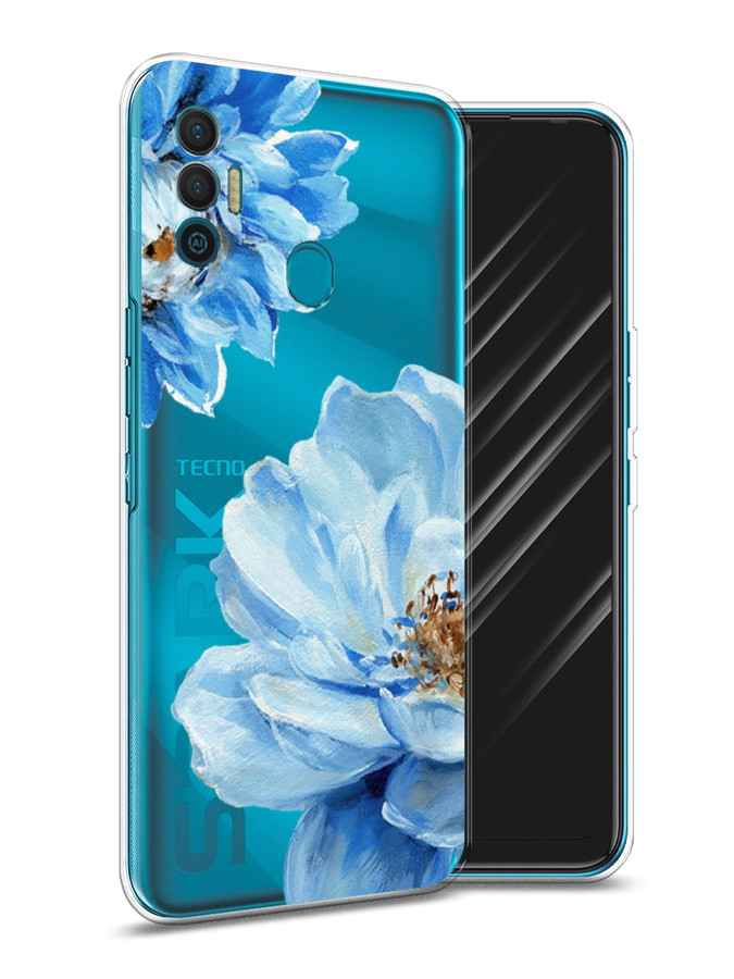 

Чехол Awog на Realme C15 "Голубые клематисы", Разноцветный, 255050-8
