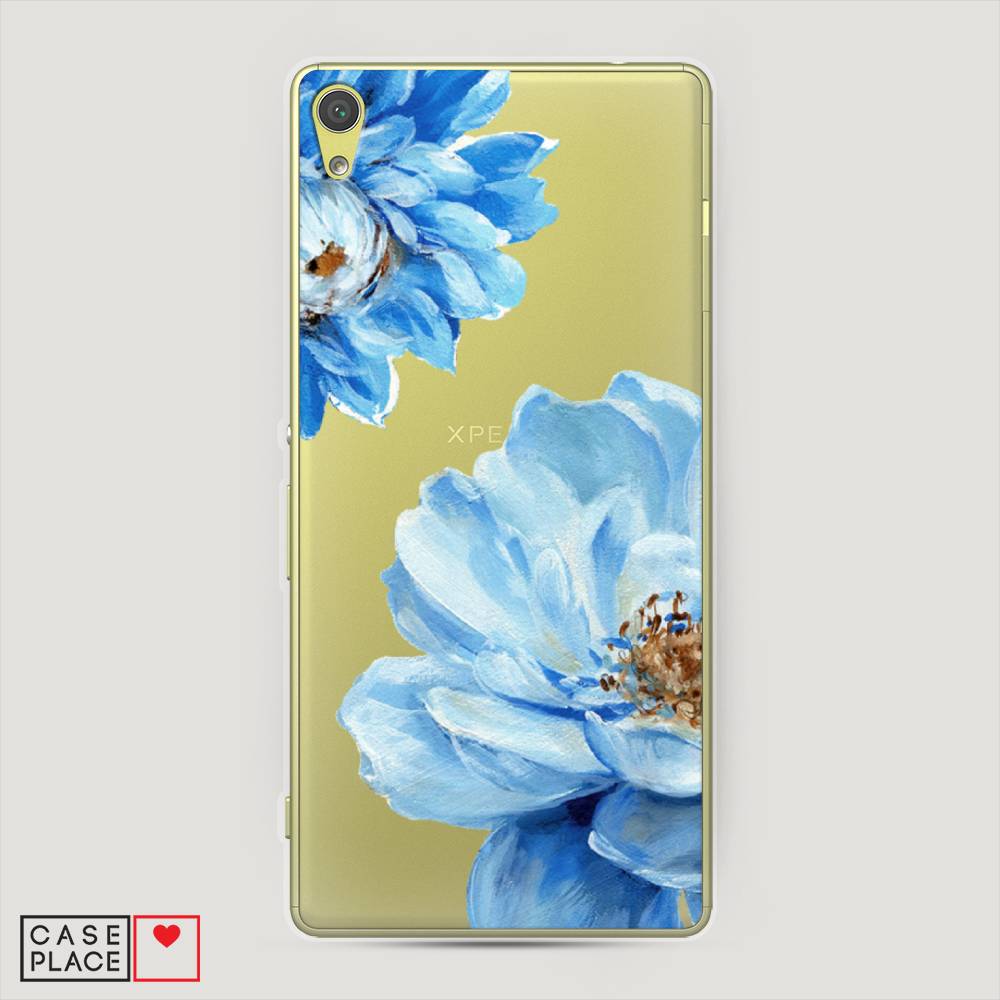 

Чехол Awog на Sony Xperia XA "Голубые клематисы", Разноцветный, 51250-8