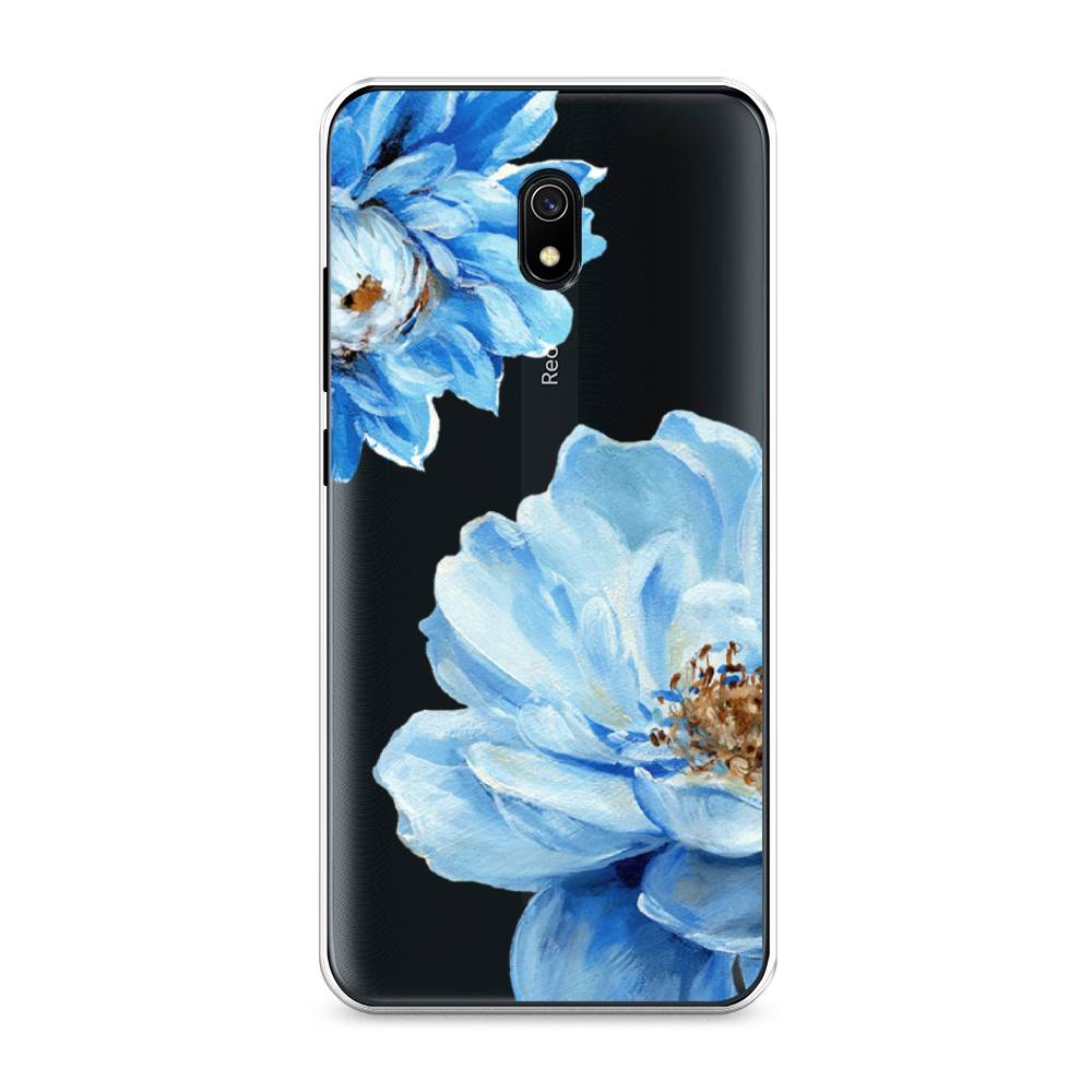 

Чехол Awog на Xiaomi Redmi 8A "Голубые клематисы", Разноцветный, 37250-8