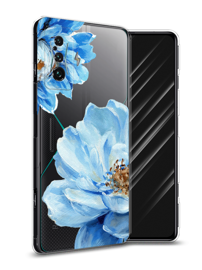 

Чехол Awog на Xiaomi Redmi K50 GE "Голубые клематисы", Разноцветный, 314350-8