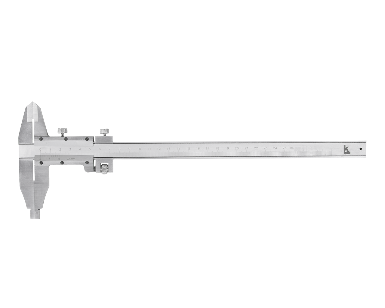 Штангенциркуль ШЦ-2-160 0.1 губ.60 мм (ГРСИ №77302-20) КЛБ