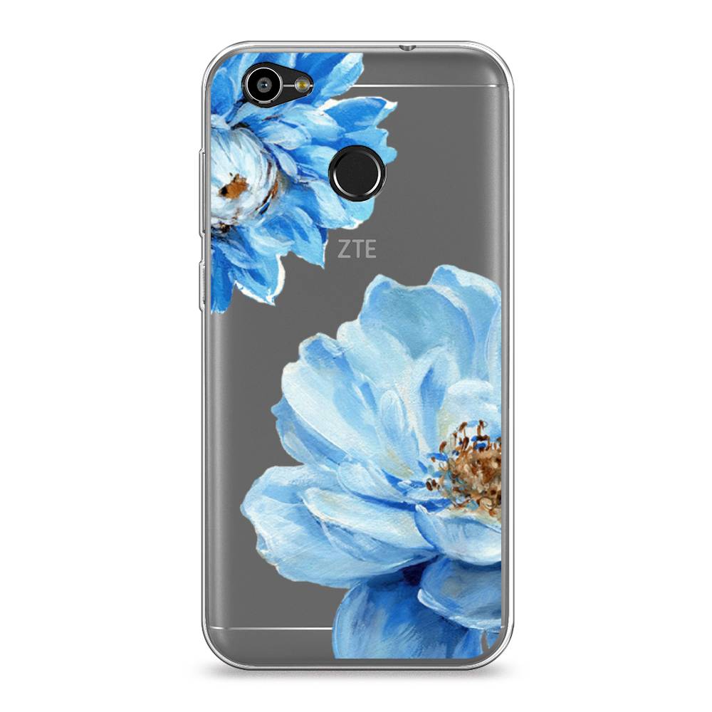 

Чехол Awog на ZTE Blade A6 / ЗТЕ Блэйд A6 "Голубые клематисы", 132350-8