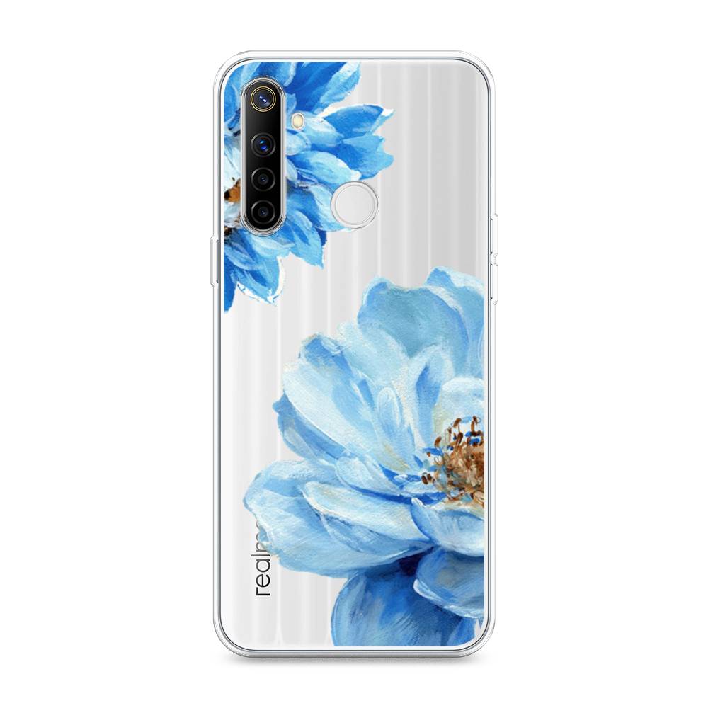 

Чехол Awog на Realme 6i "Голубые клематисы", Разноцветный, 252950-8