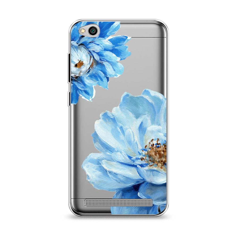 

Чехол Awog на Xiaomi Redmi 5A "Голубые клематисы", Разноцветный, 32850-8