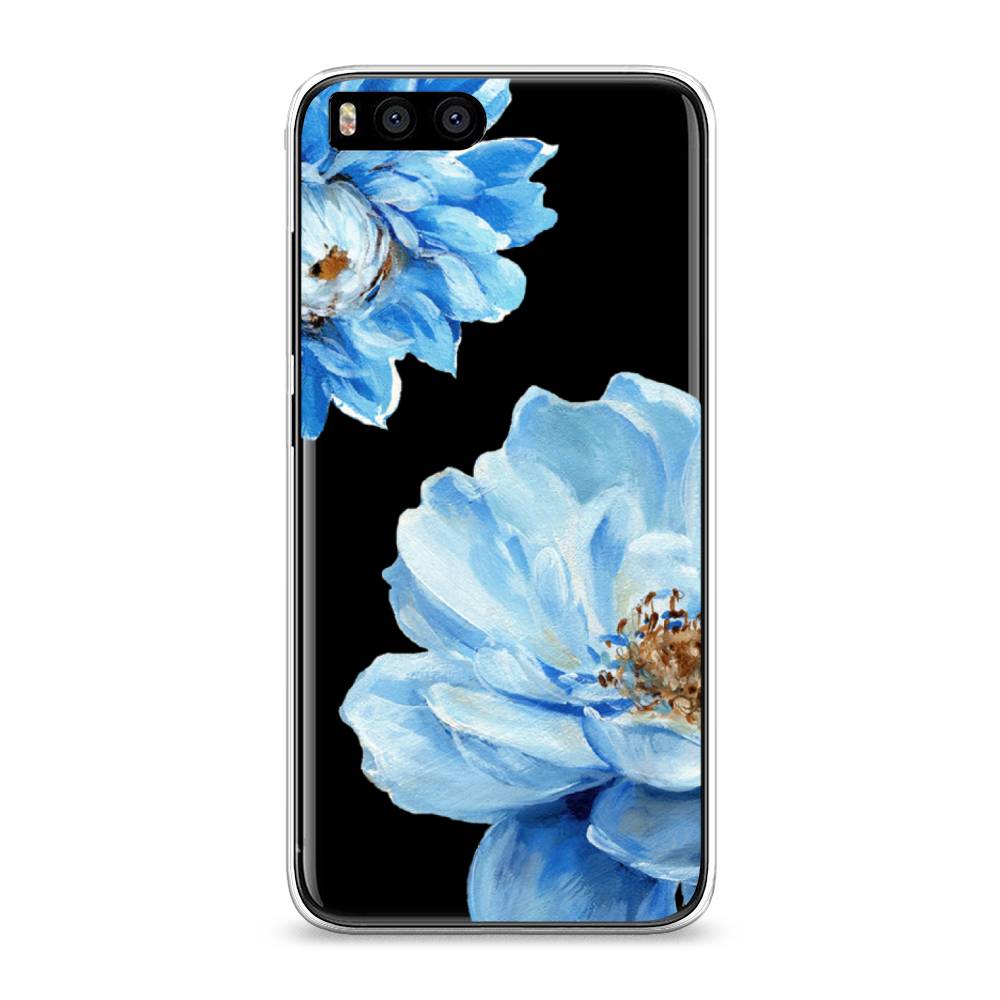 

Чехол Awog на Xiaomi Mi6 "Голубые клематисы", Разноцветный, 30650-8