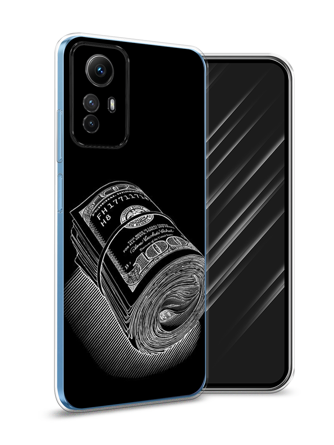 

Чехол Awog на Xiaomi Redmi Note 12S "Кубышка денег", Черный;серебристый, 318950-5