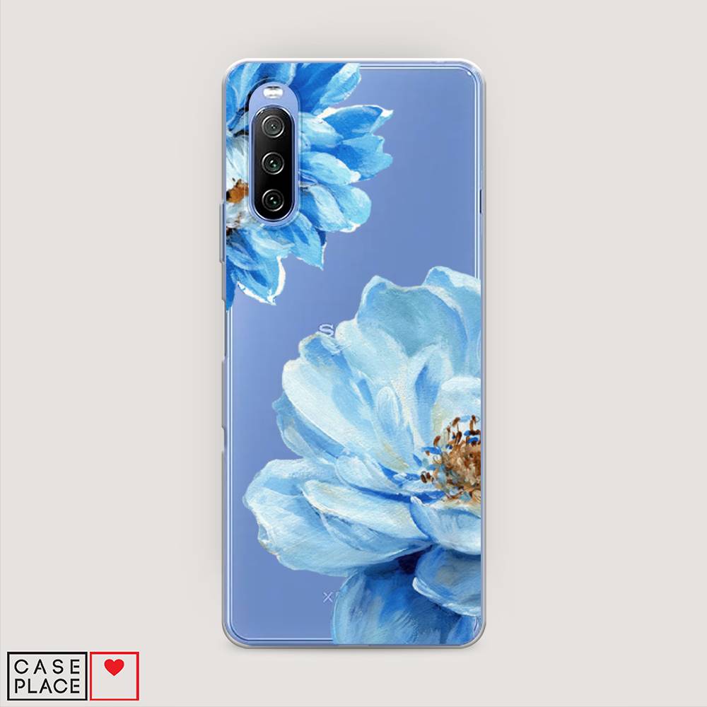 

Чехол Awog на Sony Xperia 10 III "Голубые клематисы", Разноцветный, 54950-8