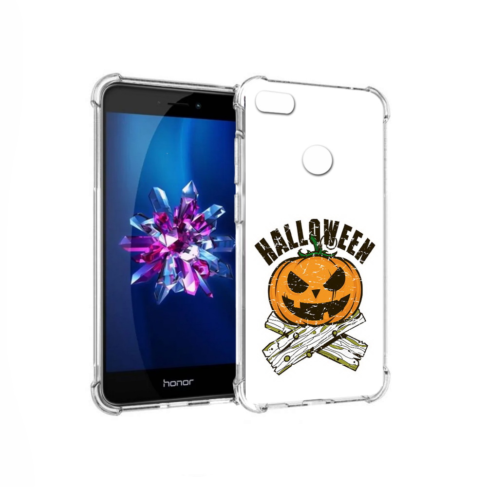 

Чехол MyPads Tocco для Honor 8 Lite Хэллоуин доски тыква (PT62584.26.194), Прозрачный, Tocco