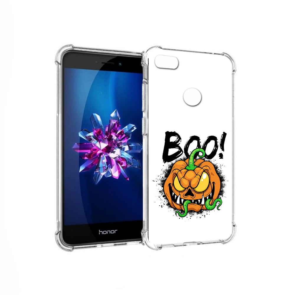 

Чехол MyPads Tocco для Honor 8 Lite Хэллоуин бу (PT62584.26.193), Прозрачный, Tocco