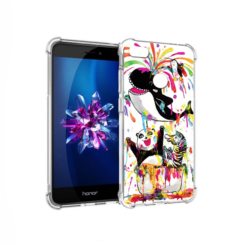 

Чехол MyPads Tocco для Honor 8 Lite Хиппи кит (PT62584.26.191), Прозрачный, Tocco