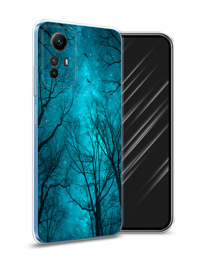 

Чехол Awog на Xiaomi Redmi Note 12S "Сказочный лес", Черный;бирюзовый, 318950-4