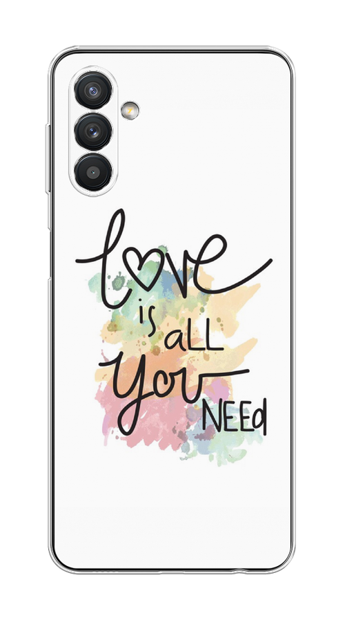 

Чехол на Samsung Galaxy A13 5G/A04s "Love is all you need", 2104150-1