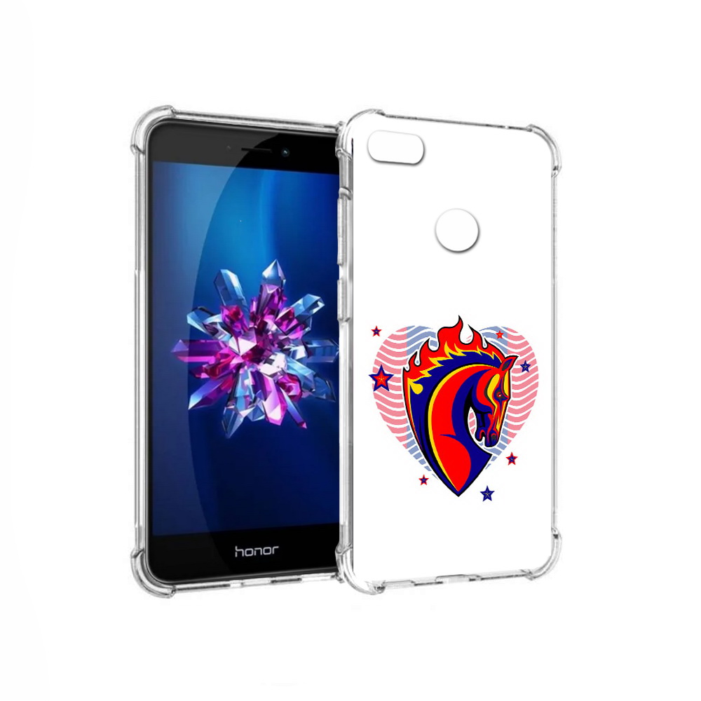 

Чехол MyPads Tocco для Honor 8 Lite ФК ЦСЛ Лошадь (PT62584.26.180), Прозрачный, Tocco