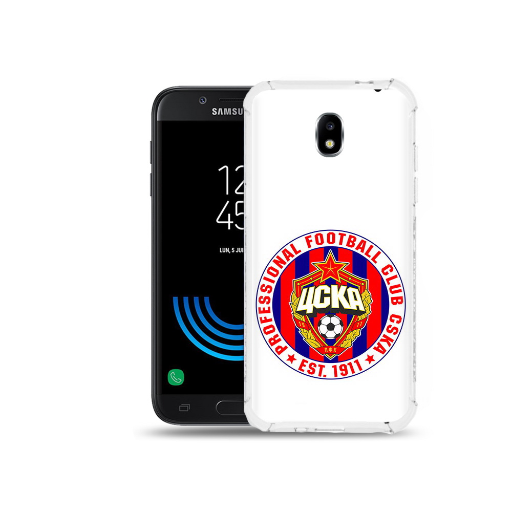

Чехол MyPads Tocco для Samsung Galaxy J5 (2017) ФК ЦСК логотип, Прозрачный, Tocco
