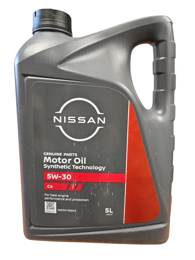 

Моторное масло Nissan 5W30 DPF 5л