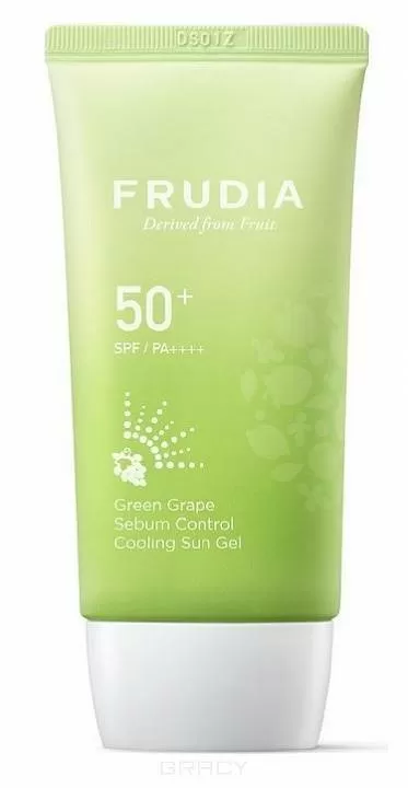 

Солнцезащитный гель Frudia SPF50+/PA ++++ Green Grape Sebum Control Cooling Sun Gel 50 г