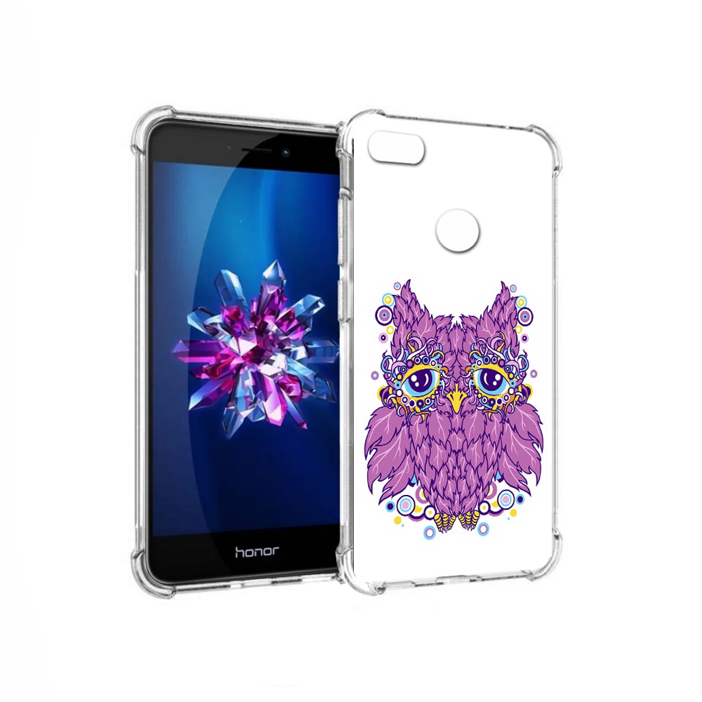 

Чехол MyPads Tocco для Honor 8 Lite Розовая сова (PT62584.26.147), Прозрачный, Tocco