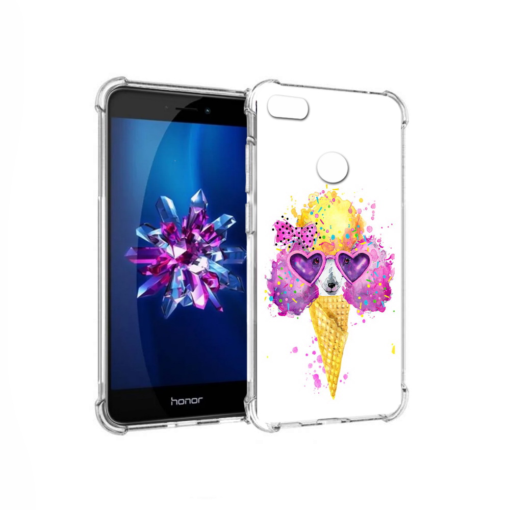 

Чехол MyPads Tocco для Honor 8 Lite Рожок (PT62584.26.146), Прозрачный, Tocco